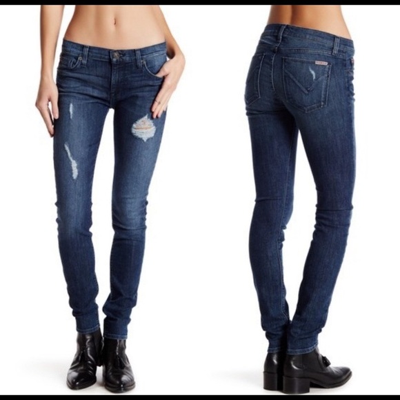 distressed hudson jeans